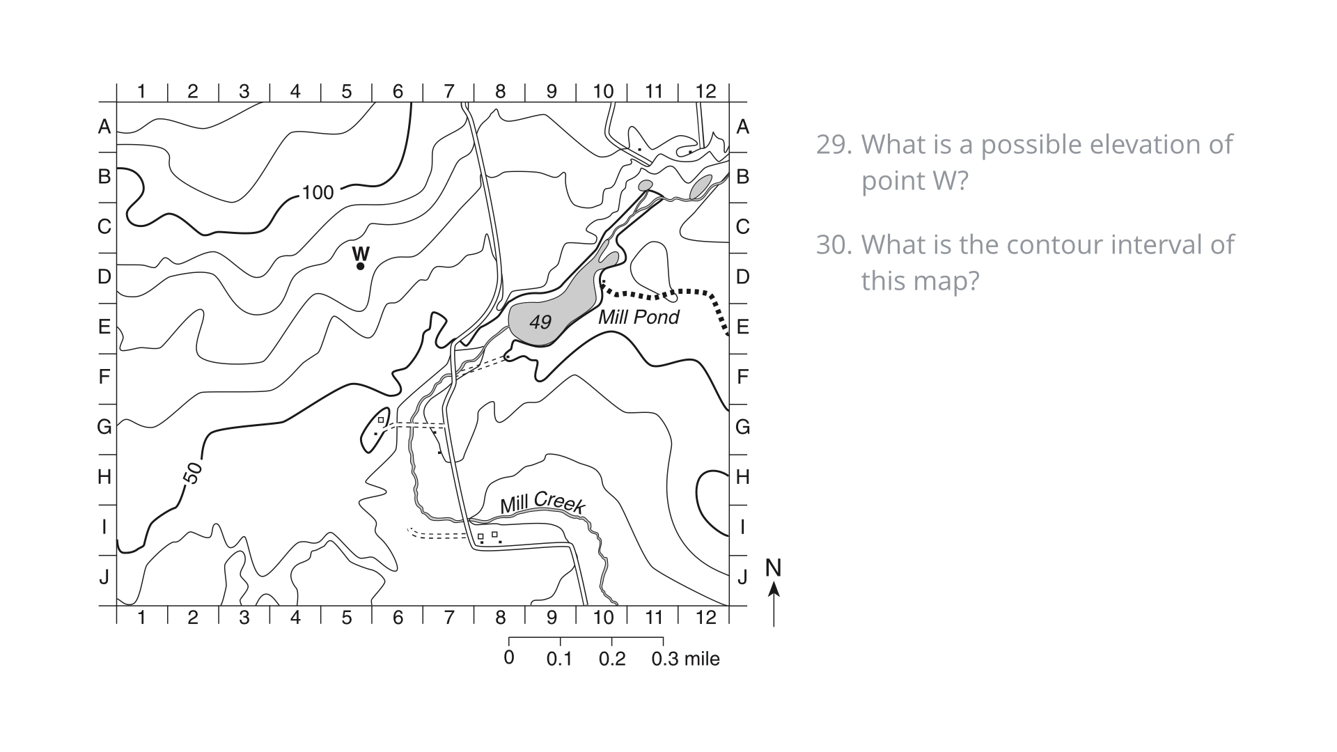 Regents Earth Science At Hommocks Middle Babe Topographic Maps Lab